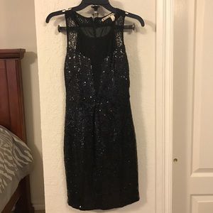 Black cocktail dress